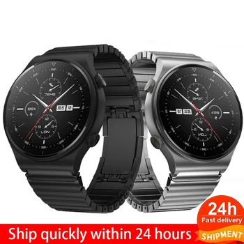  22 мм Металлический Ремешок Для Huawei Watch 3 GT 2 Pro Браслет gt2 2E Galaxy Watch 3 45 Ремешок Из Нержавеющей Стали Amazfit GTR2e 4 3 3Pro 47 мм