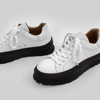  мужская повседневная белая обувь на шнуровке, оригинальные кожаные туфли на плоской подошве, брендовые дизайнерские кроссовки на платформе, молодежная уличная обувь zapatos
