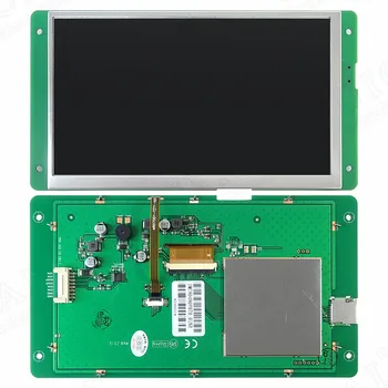  7-Дюймовый Интеллектуальный Сенсорный ЖК-дисплей с Последовательным экраном 800 *480 32 МБ Флэш-Резистивный Сенсорный DMT80480Y070_01NR