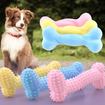  Жевательные игрушки для собак Ruddy Bone для маленьких Средних собак, Щенок Чихуахуа, французский Бульдог, Палочка для чистки зубов, аксессуары для домашних животных