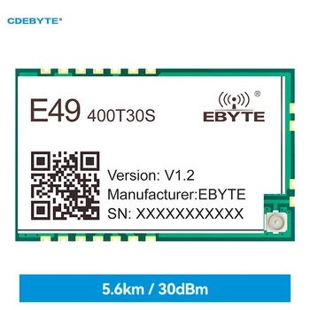  Модуль беспроводной передачи данных 433 МГц CDEBYTE E49-400T30S Низкое Энергопотребление 30 дБм Беспроводной Модуль IPEX/Stamp Hole