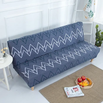  Геометрический складной чехол для дивана-кровати Чехлы для диванов из эластичного спандекса, двойной чехол для сиденья, чехлы для гостиной, геометрический диван Funda