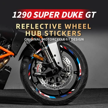  Используется для мотоциклов KTM 1290 Super Duke GT, наклейки на ступицы велосипедных аксессуаров, комплекты светоотражающих наклеек на обод