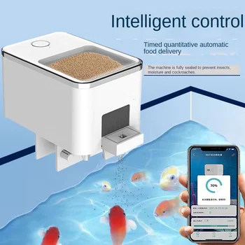  Автоматическая кормушка для аквариума Sobo зерновой корм для рыбы интеллектуальная кормушка для рыбы WIFI модель