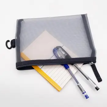  Держатель для файлов формата А4, прочная нейлоновая портативная компактная сумка-папка с файлами на молнии для школьного офиса
