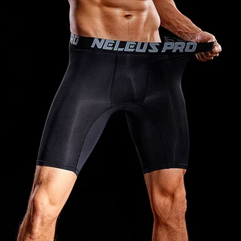  Новые мужские быстросохнущие обтягивающие шорты для фитнеса, эластичные компрессионные леггинсы, тренировочные брюки, мужские шорты для бега, комфортные, черные, розовые