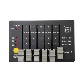  Мини-DMX-контроллер, консоль DMX512 с аккумулятором, DJ-шоу, паб-клуб, KTV-бар, освещение для вечеринок, штепсельная вилка США