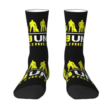  Забавные мужские носки K9 Unit Malinua, унисекс, удобные теплые носки для экипажа с 3D принтом Бельгийской овчарки