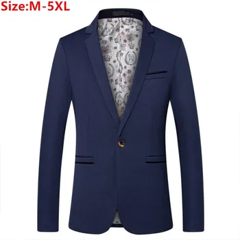  Блейзеры для мужчин 2024 Свадебный пиджак в корейском стиле, однотонные приталенные классические пальто, мужская одежда для деловых вечеринок