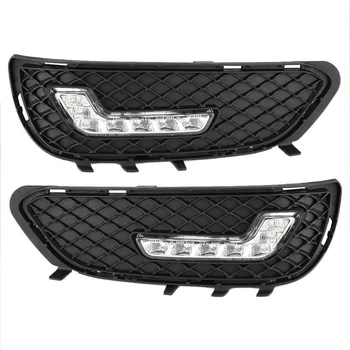  Новые Автомобильные светодиодные левые и правые дневные ходовые огни DRL Нижние решетки бампера для Mercedes Benz W212 E300 E350 E500 2009-2013