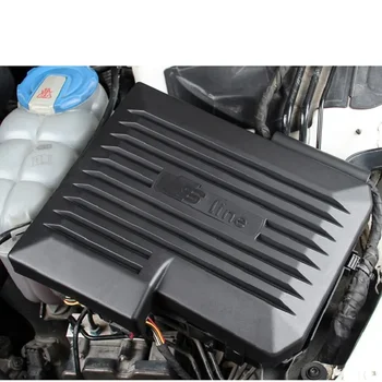  ABS Защита панели крышки компьютера управления двигателем автомобиля Аксессуары для интерьера автомобиля Audi A4 A5 B9 2016 2017 2018 2019 2020 2021
