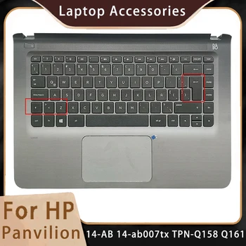  Новинка для HP Pavilion 14-AB 14-ab007tx TPN-Q158 Q161; Сменные Аксессуары для ноутбука, Подставка для рук/клавиатура С ЛОГОТИПОМ