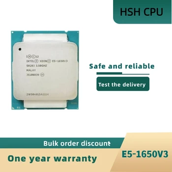  Процессор Intel Xeon E5 1650 V3 3,5 ГГц, 6 Ядер, кэш 15 Мб, LGA2011-3, процессор E5 1650-V3, процессор E5 1650V3, процессор