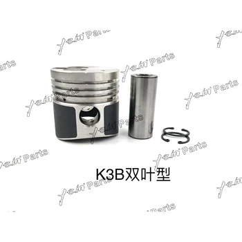  Горячая продажа Комплекта Поршень + кольцо STD для деталей двигателя Mitsubishi K3B