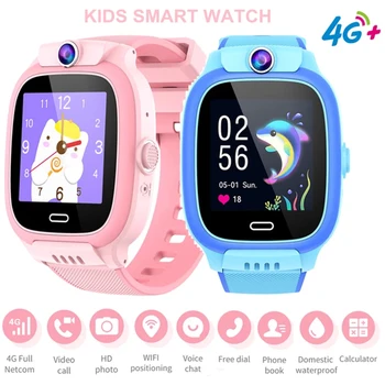  Детские смарт-часы Y36 4G Вызов SIM-карты Голосовой чат SOS GPS LBS WIFI Камера определения местоположения Сигнализация Умные часы Для мальчиков и девочек для IOS Android