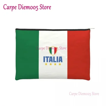  Флаг Италии Косметичка Женская Дорожная Косметический Органайзер Модные Сумки Для Хранения Туалетных Принадлежностей