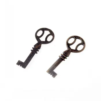  Бесплатная доставка 5шт Античные бронзовые Соединители для ключей Металлические поделки Подарочное украшение DIY 52x21 мм F1488