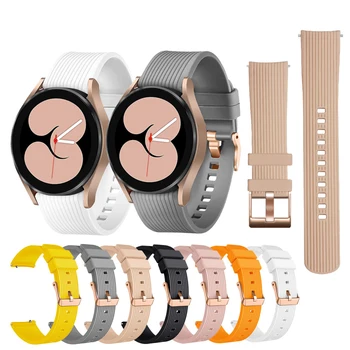  Для Realme Watch T1 Ремешок На Запястье Ремешок для часов 20 мм Силиконовый Браслет Для Samsung Galaxy Watch 42 мм/3 41 мм Браслет ремешок для часов