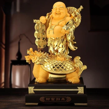  Украшения Будды Майтрейи, Винный кулер для гостиной, Большой живот, Улыбающийся Будда, Офисный декор, дом, подарки на удачу