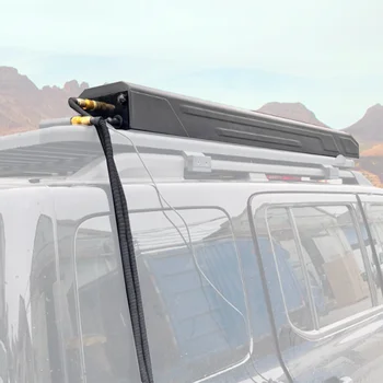  Черная крышка резервуара для воды для универсальных моделей автомобилей с багажниками на крыше или перекладинами 30 л JL1293