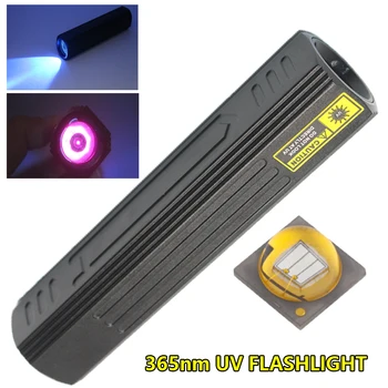  Светодиодный УФ-Ультрафиолетовый Фонарик Blacklight 365NM Mini USB Фонарик-Вспышка Для Пятен Мочи Домашних Животных Портативные Фонарики Черного Света