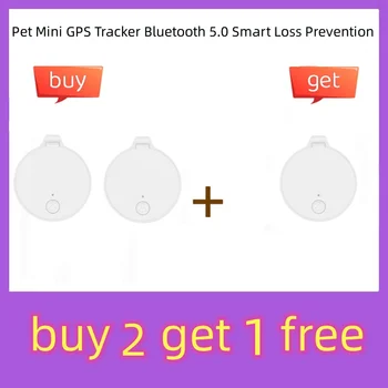  Мини-GPS-Трекер Для Домашних Животных Bluetooth 5.0 Smart Loss Prevention IOS / Android Pet Kids Wallet Tracker Smart Finder Locator