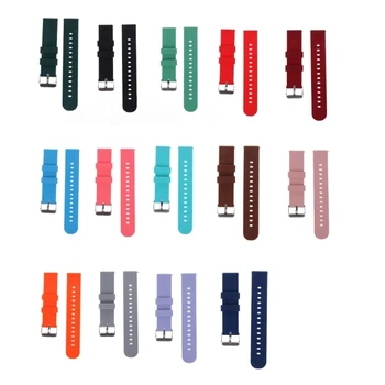  Универсальный модный браслет Для часов, Регулируемый Водонепроницаемый Силиконовый Ремешок для ремня