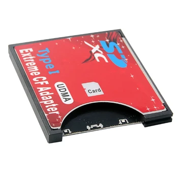  Новый чехол для карт SD-CF Поддерживает беспроводной Wi-Fi Адаптер SD-карты Type i для зеркальной камеры Red