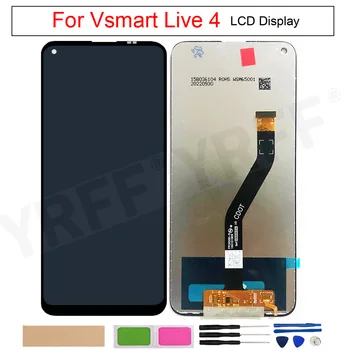  ЖК-экран для Vsmart Live 4 ЖК-дисплей + дигитайзер с сенсорным экраном в сборе, запчасти для ремонта телефона
