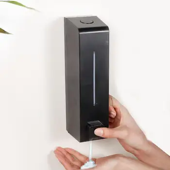  дозатор мыла объемом 600 мл, настенный Универсальный контейнер для лосьона для мытья рук пресс-типа для рекламы в ванной комнате