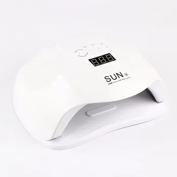  Оптовая поставка SunX Лампа для ногтей мощностью 54 Вт, быстросохнущий УФ-гель, Светодиодная сушилка для ногтей с твердым гелем для оборудования салонов красоты