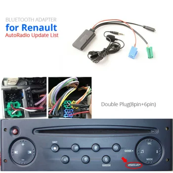  Автомобильный BT 5.0 Стерео Аудио Входной Кабель AUX МИНИ-Штекер Для Renault 2005-11 Для Автомобильных Радиодеталей Renault Megane