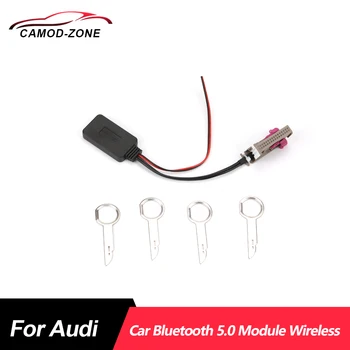  32-Контактный Разъем RNSE AMP AUX IN Беспроводной Модуль Bluetooth Адаптер с 4ШТ Ключами Для Удаления Автомобильных компакт-Дисков Для Audi A3 A4 A6 A8 TT