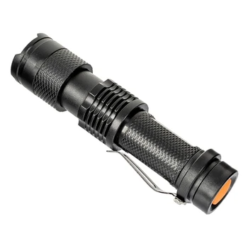  77HC Увеличивает фокусировку Карманный фонарик Водонепроницаемый яркий фонарик-ручка Фонарик на открытом воздухе
