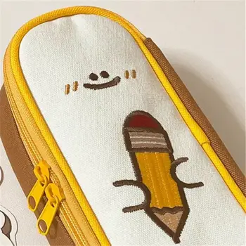  Японский Милый пенал для карандашей с мультяшным рисунком, канцелярские принадлежности для студентов, школьные принадлежности большой емкости, Корейские канцелярские принадлежности Back To School