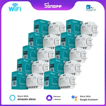  SONOFF DUALR3 / R3 Lite DIY MINI Smart Switch 2-Разрядный Двойной Релейный Модуль С Управлением Измерением Мощности Через eWeLink Alexa Google Home