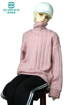  Подходит для куклы 65 см-75 см BJD Дядя Сферический сустав Модный свитер Джемпер Толстовка Вязаная шапка