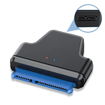  Переносной Переносной Адаптер SATA USB Конвертер Внешний Жесткий диск Micro USB3.0 в Serial ATA III 22pin Конвертер Жесткий диск