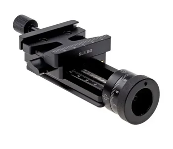  LS22 Макросъемка PTZ Поворотно-Наклонная Зеркальная Камера Регулируемая Платформа Трапециевидный Прецизионный Винт Ход Микрометрической Шкалы 120 мм