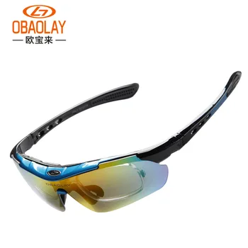  OBAOLAY Ветрозащитные Поляризованные Очки UV400 Велосипедные очки для близорукости Очки ночного видения для занятий спортом на открытом воздухе Костюм