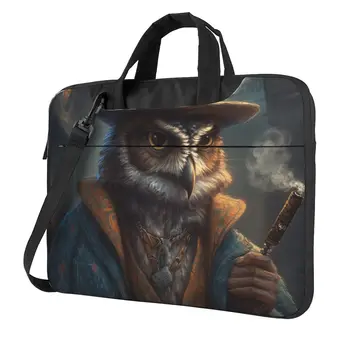  Сова, сумка для ноутбука в гангстерском стиле, Крестный Отец для Macbook Air Pro, Microsoft Sleeve Case 13 14 15 15.6, мягкий чехол