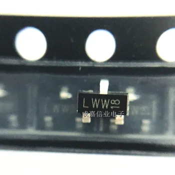  100 шт./лот Маркировка 2N7002P SOT-23-3; LWW транзисторный MOSFET AEC-Q101 N-CH 60V 0.36A 3-контактный Рабочая температура:- 55C-+ 150 C