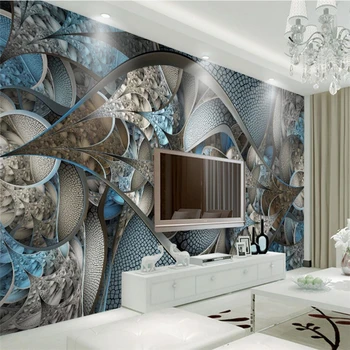  бейбехан Европейский роскошный дворец ветер абстрактный стеклянный фон для телевизора изготовленная на заказ большая фреска шелковые обои papel de parede mural
