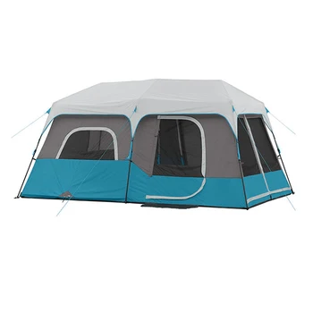  Дешевые купольные туристические роскошные всплывающие палатки кемпинг на открытом воздухе 3-комнатная семейная палатка tienda de campaña