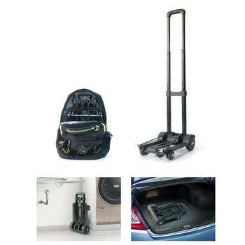 Складная тележка на роликах для хранения багажных комплектов, чемодан для ПК, многофункциональная дорожная сумка, чехол для ручной клади в салоне автомобиля