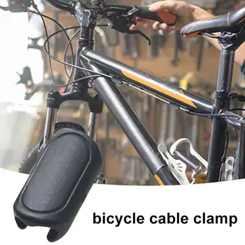  Кабельные зажимы для велосипедных тормозов, 5/10 штук, ABS C-образные зажимы, зажимы для тормозной магистрали, велосипедные тормозные тросовые зажимы для горных/ шоссейных велосипедов