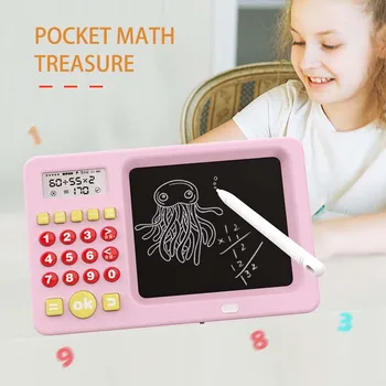  USB Детский Калькулятор Машина Игрушка Детская Устная Арифметическая Обучающая Машина Математический Тест Игровой Автомат Дошкольная Игрушка