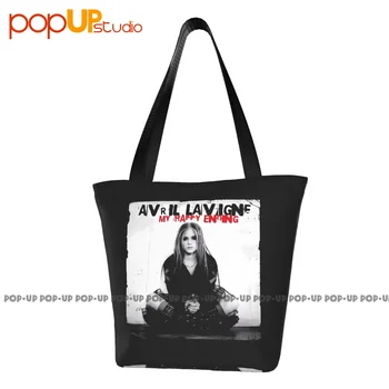  Модные сумки Avril Lavigne My Happy Ending, многоразовая сумка для покупок, сумка для хранения