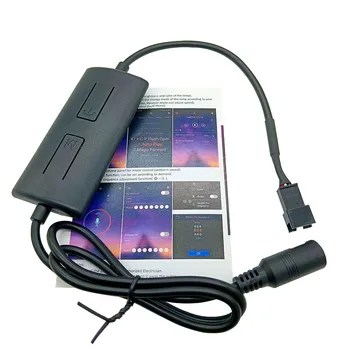  Музыкальный контроллер SPI Bluetooth Граффити Интеллектуальный контроллер полосы света Инфракрасный пульт дистанционного управления с одним Выходом Музыкальная светодиодная подсветка