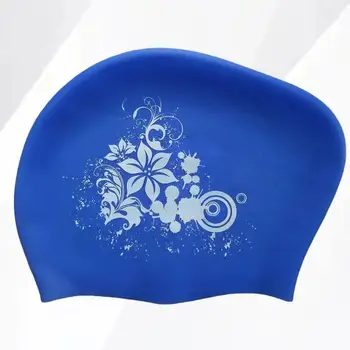  Силиконовая водонепроницаемая шапочка для плавания для женщин, идеальная шапочка для плавания без проблем, непревзойденная
